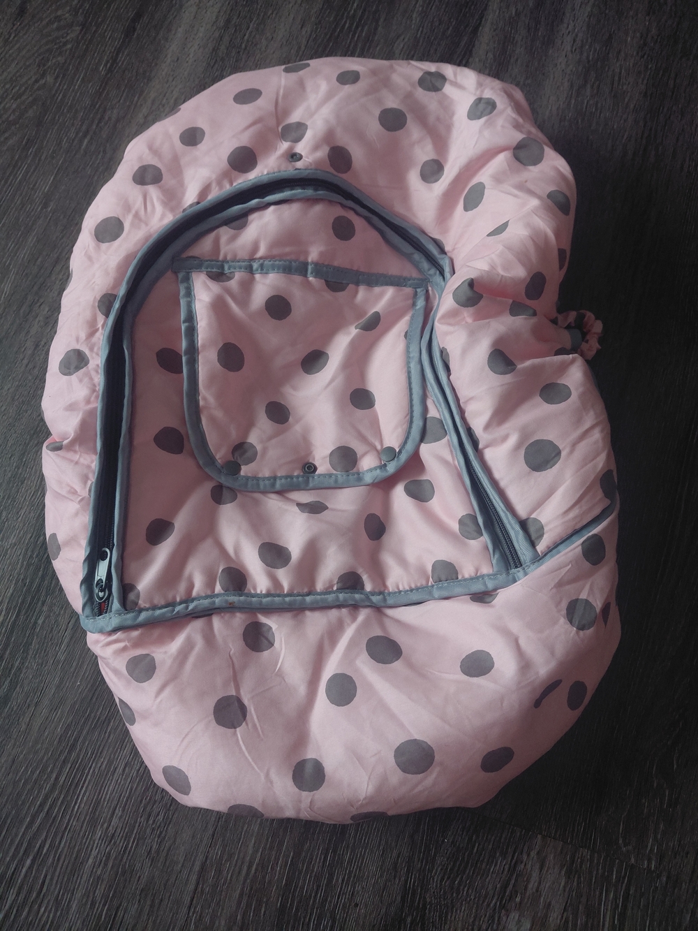 Pink Polka Dot Infant Carry Nest